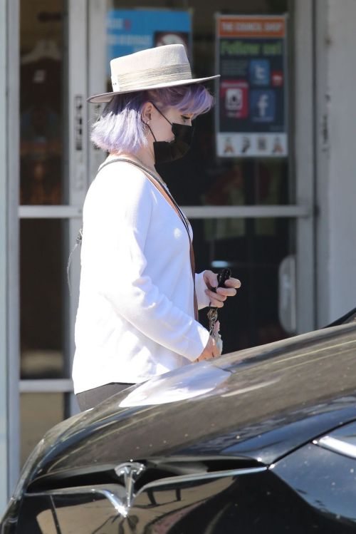 Kelly Osbourne at Healthy Spot Pet Supply Store in Los Angeles 2020/06/10 2