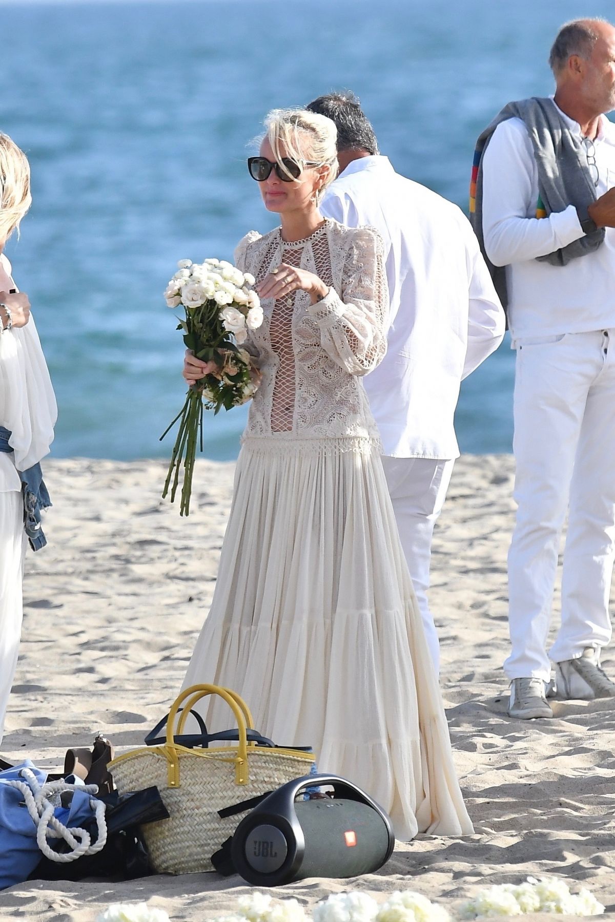 Laeticia Hallyday Celebrates Johnny Hallyday's Birthday at a Beach in Malibu 2020/06/15