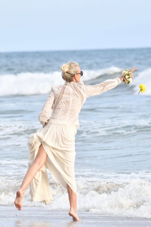 Laeticia Hallyday Celebrates Johnny Hallyday