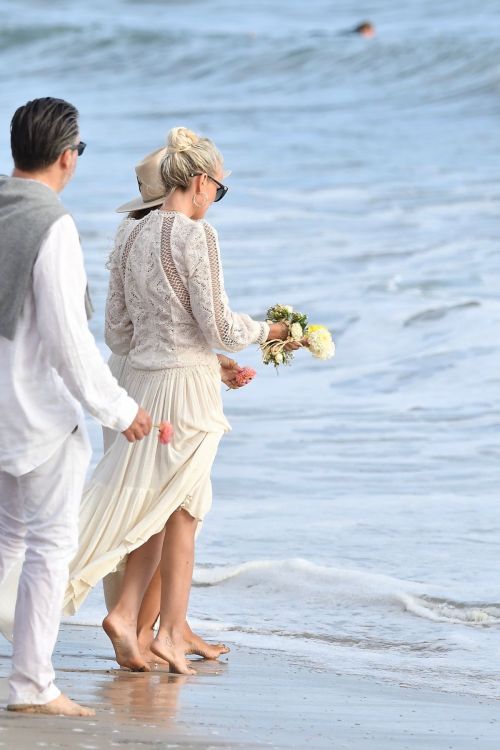 Laeticia Hallyday Celebrates Johnny Hallyday