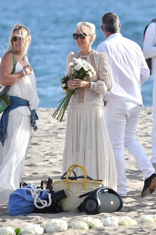 Laeticia Hallyday Celebrates Johnny Hallyday