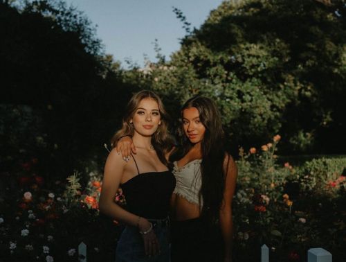 Lauren Kettering and Tati McQuay at a Photoshoot, June 2020