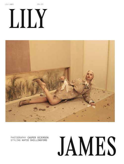 Lily James for AnOther Magazine Spring/Summer 2020 5