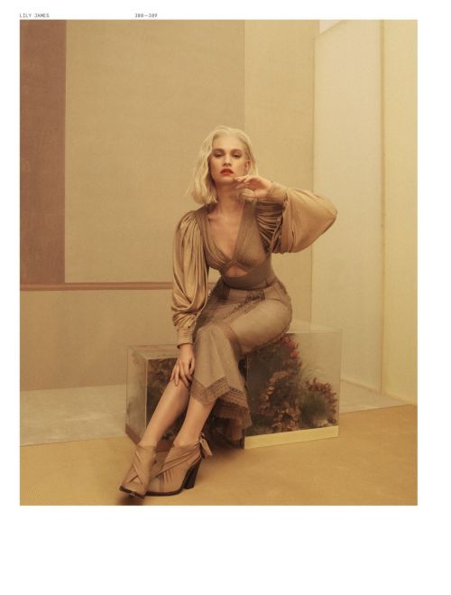 Lily James for AnOther Magazine Spring/Summer 2020 10