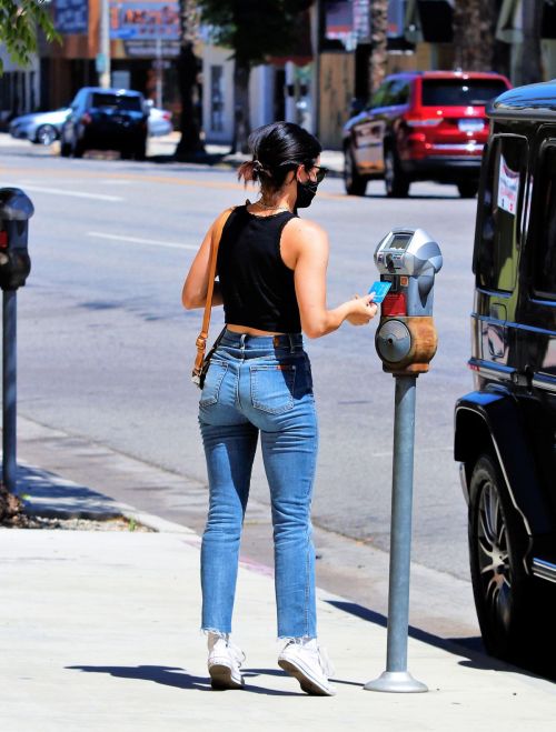 Lucy Hale in Denim Out and About in Los Angeles 2020/06/10 11