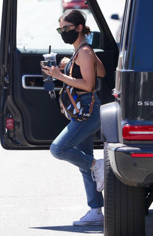 Lucy Hale in Denim Out and About in Los Angeles 2020/06/10 4