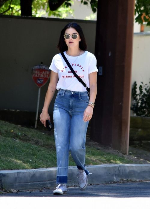 Lucy Hale in Denim Out in Studio City 2020/06/09 10