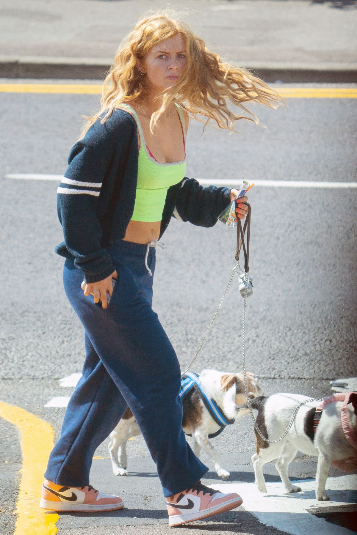 Maisie Smith Out with Her Dogs in Essex 2020/06/01