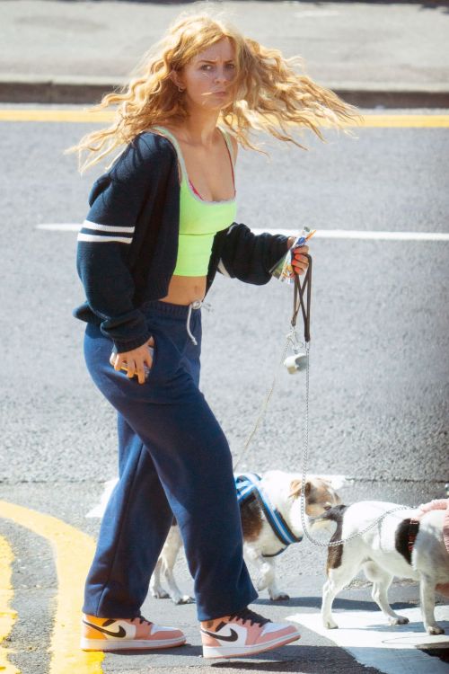 Maisie Smith Out with Her Dogs in Essex 2020/06/01 1