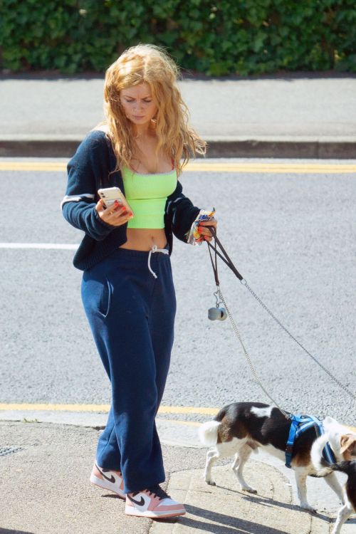 Maisie Smith Out with Her Dogs in Essex 2020/06/01 3