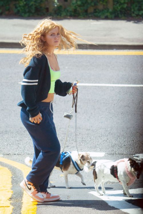 Maisie Smith Out with Her Dogs in Essex 2020/06/01 4