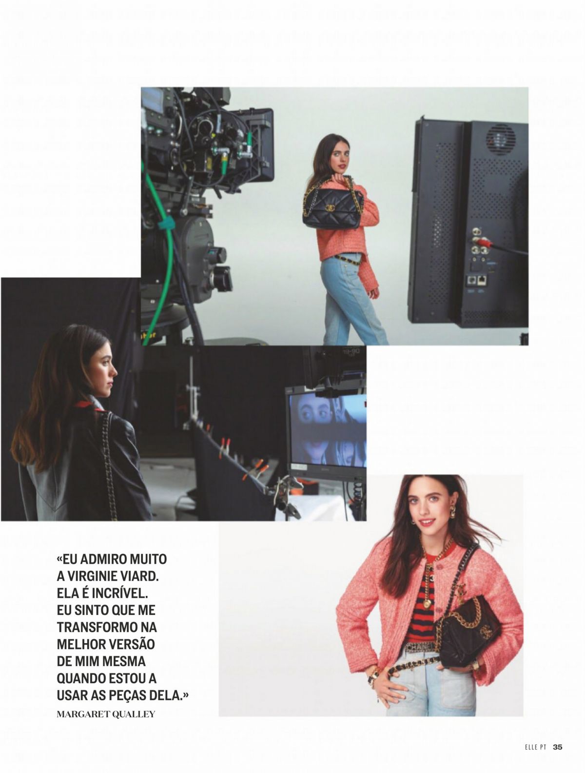 Margaret Qualley in Elle Magazine, Portugal June 2020