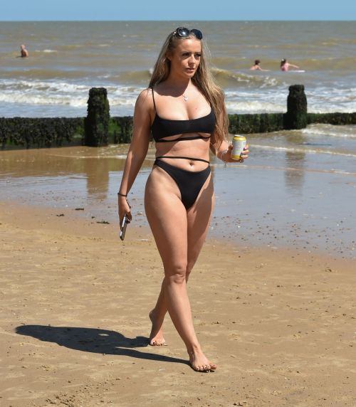 Megan Clark in Bikini at a Beach in Frinton 2020/05/30 4