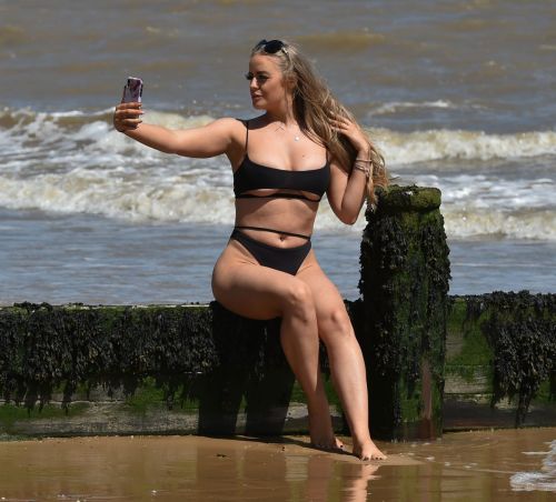 Megan Clark in Bikini at a Beach in Frinton 2020/05/30 5
