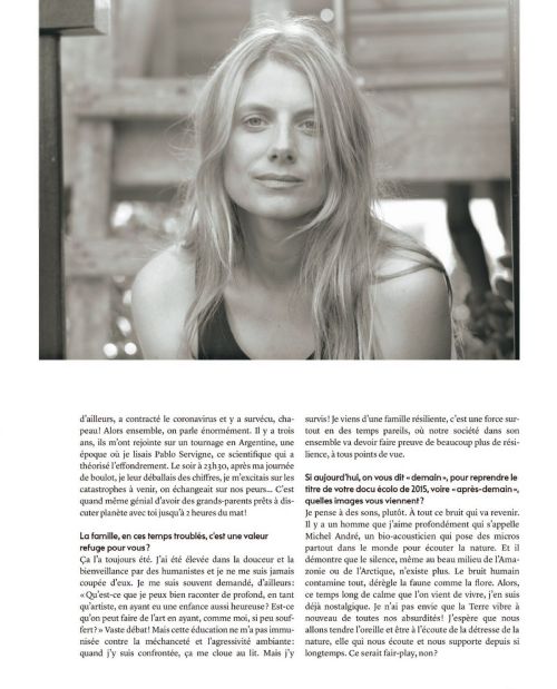 Melanie Laurent in Marie Claire Magazine, France June/July 2020