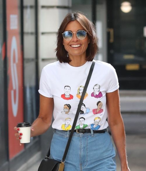 Melanie Sykes Arrives at BBC Studios in London 2020/06/06 4