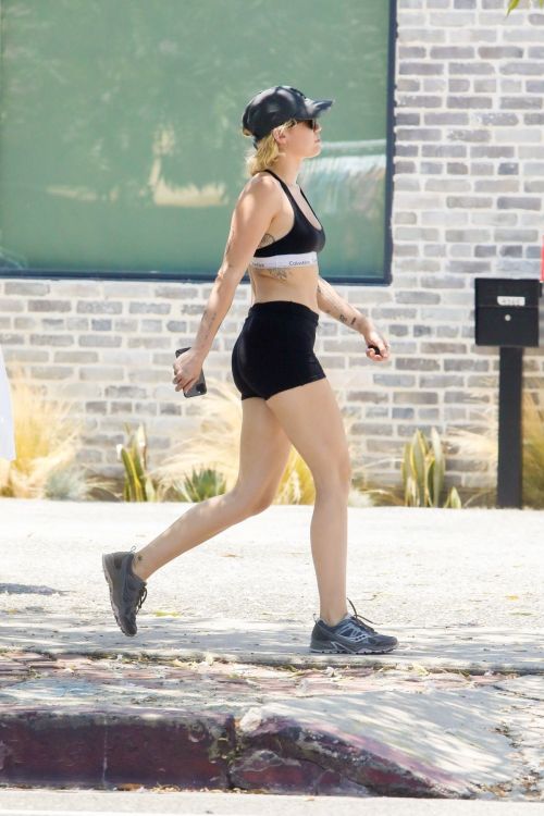 Miley Cyrus Out Hiking in Los Angeles 2020/06/04 1