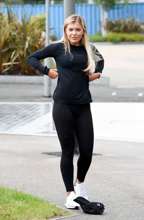 Molly Smith Out Jogging in Manchester 2020/06/12 10