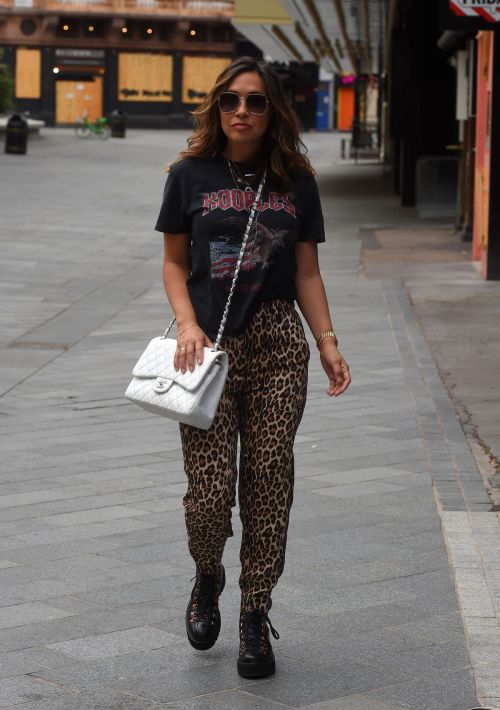 Myleene Klass Arrives at Global Radio in London 2020/06/05 1
