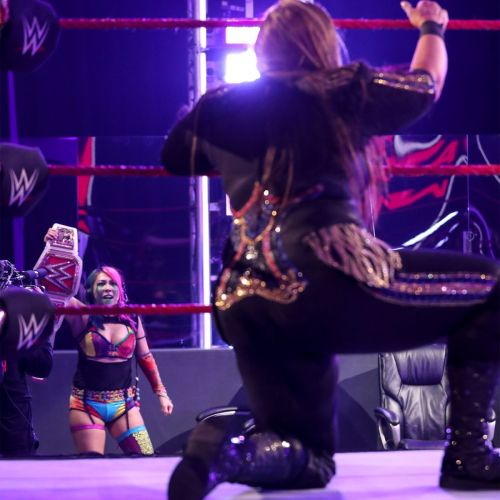 Natalya vs. Charlotte Flair vs. Nia Jax - Winner Challenges WWE Raw 2020/05/25 1