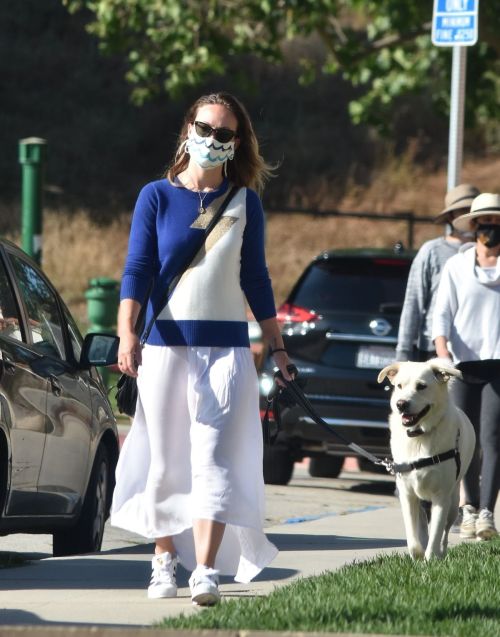 Olivia Wilde Out with Her Dog in Los Angeles 2020/06/07 5