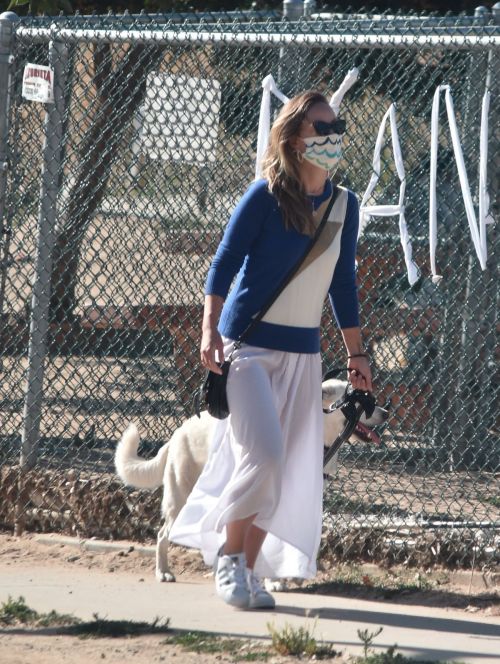 Olivia Wilde Out with Her Dog in Los Angeles 2020/06/07 8
