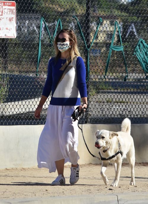 Olivia Wilde Out with Her Dog in Los Angeles 2020/06/07 9