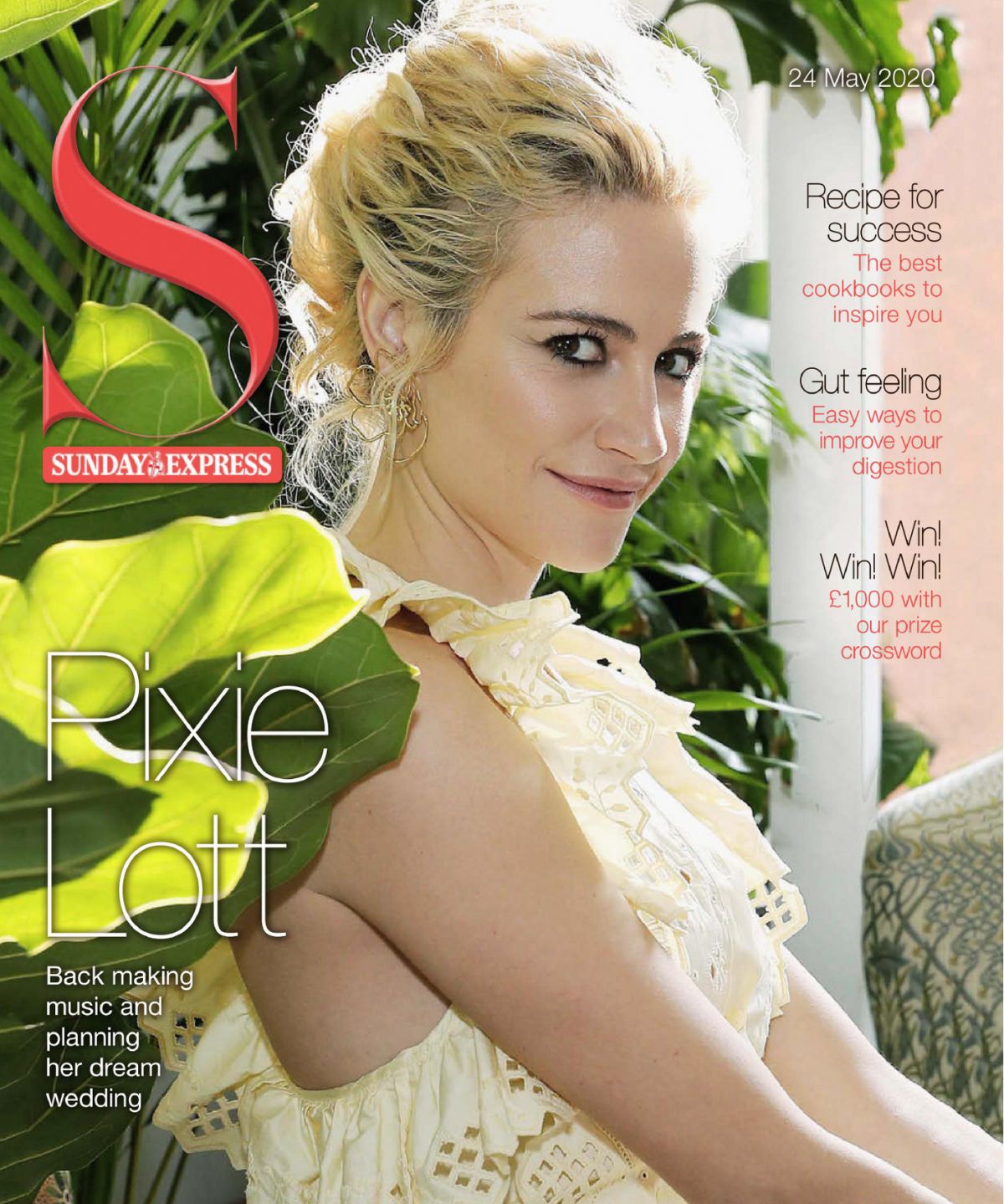 Pixie Lott Photoshoot in Sunday Magazine, May 2020