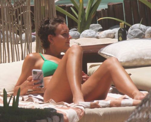 Rachel Cook in Bikini at a Beach in Tulum 2020/06/10 2