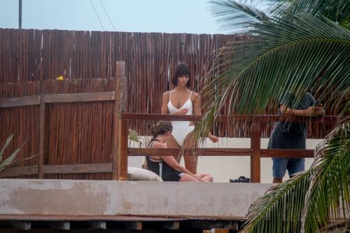 Rachel Cook in Swimsuit at a Beach in Tulum 2020/06/17 3