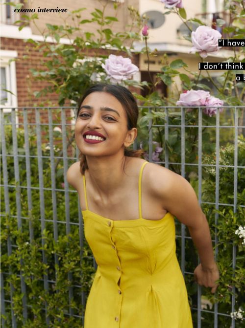 Radhika Apte in Cosmopolitan Magazine, India April/May 2020