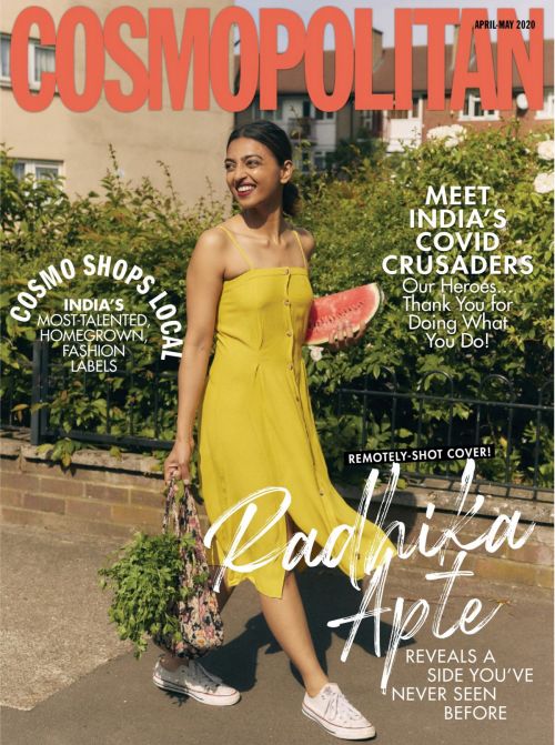 Radhika Apte in Cosmopolitan Magazine, India April/May 2020 8