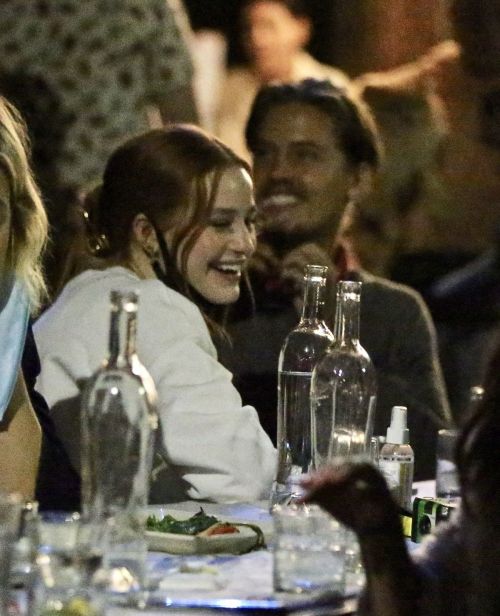 Rainey and Margaret Qualley and Madelaine Petsch Out for Dinner in West Hollywood 2020/06/13