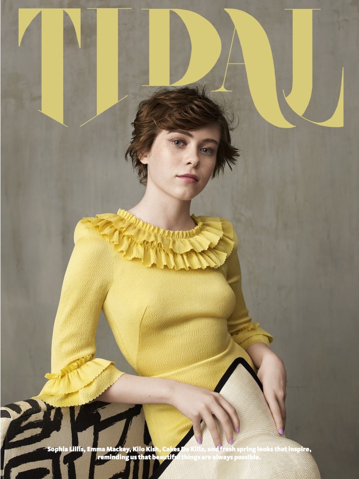 Sophia Lillis in Tidal Magazine, 2020 Issue