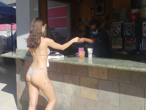 Tao Wickrath in Bikini at Pool Party at Flamingo Go Pool in Las Vegas 2020/06/04