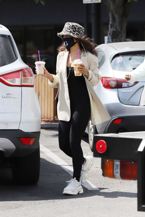 Vanessa Hudgens Out for Coffee in Los Angeles 2020/06/06 10