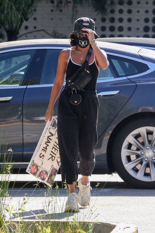 Vanessa Hudgens Out Protesting in Los Angeles 2020/06/07 8