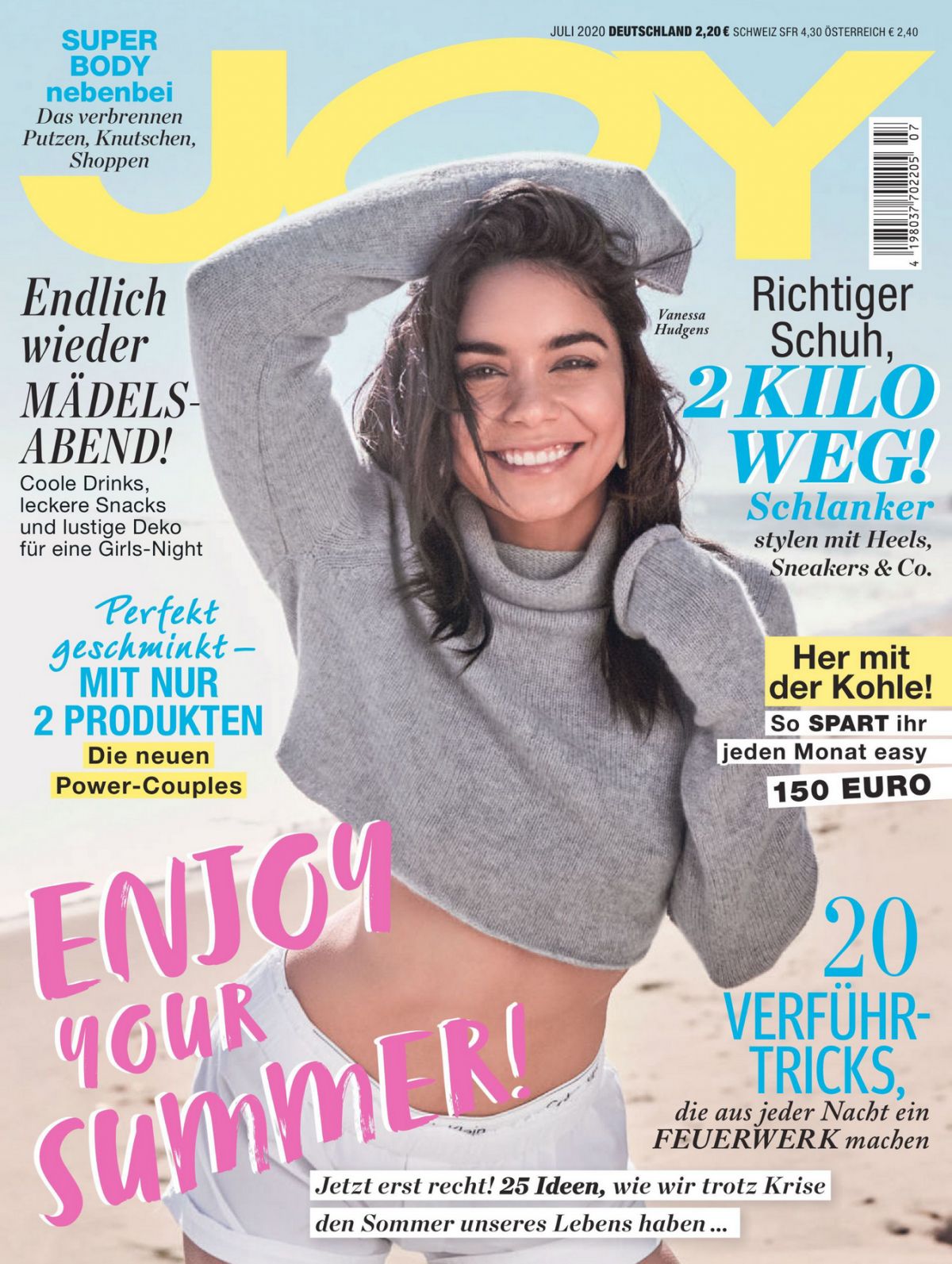 Vanessa Hudgens Photoshoot in Joy Magazine, Germany July 2020