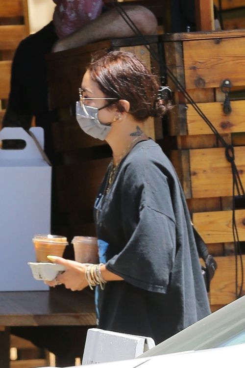 Vanessa Hudgens Picking Up Food Out in Los Angeles 2020/06/13 3