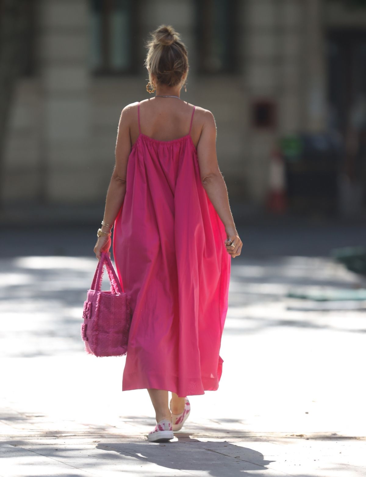 Vogue Williams Leaves Heart Radio in London 2020/06/14