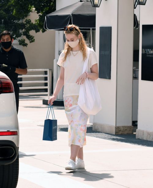 Elle Fanning Out Shopping in Los Angeles 2020/09/18