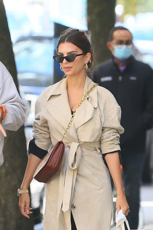 Emily Ratajkowski and Sebastian Bear-McClard Out for Lunch in New York 2020/09/20 6