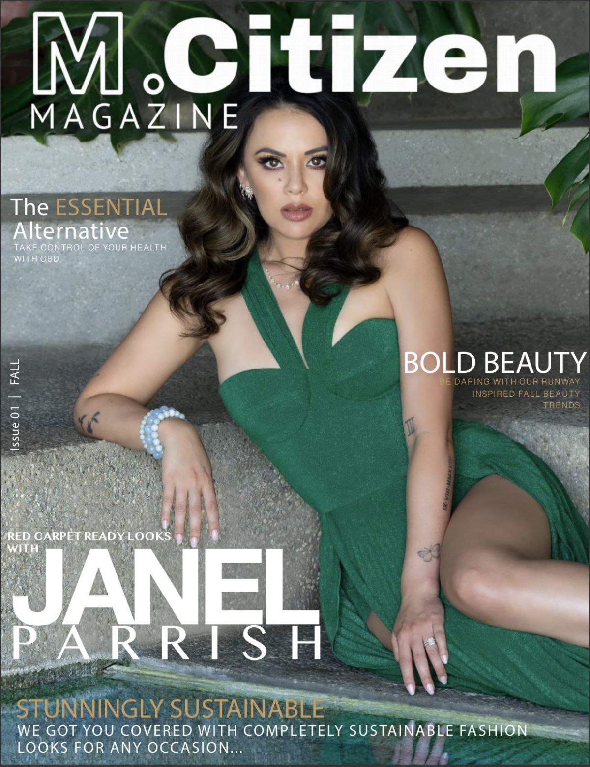 Janel Parrish in M. Citizen Magazine, Fall 2020 Issue
