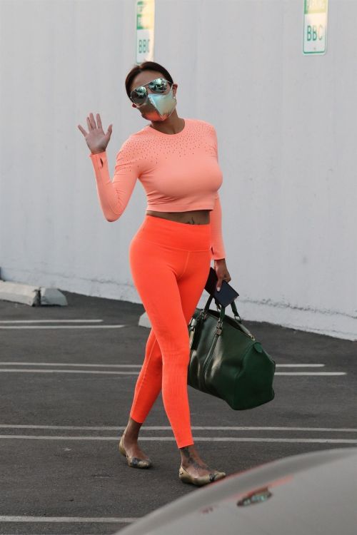 Jeannie Mai at Dancing with the Stars Rehearsal Studios in Los Angeles 2020/09/20 3