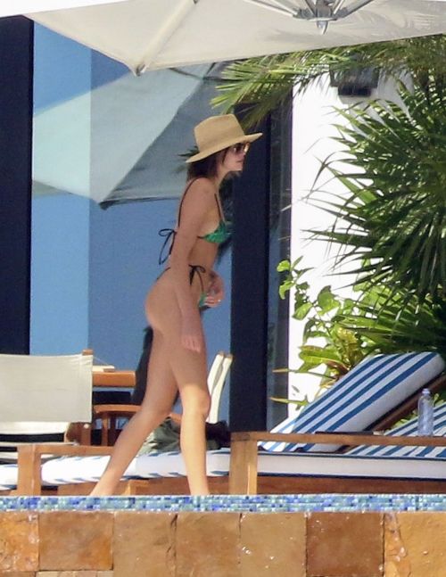 Kaia Gerber seen in a Tiny Bikini in Los Cabos 2020/09/19