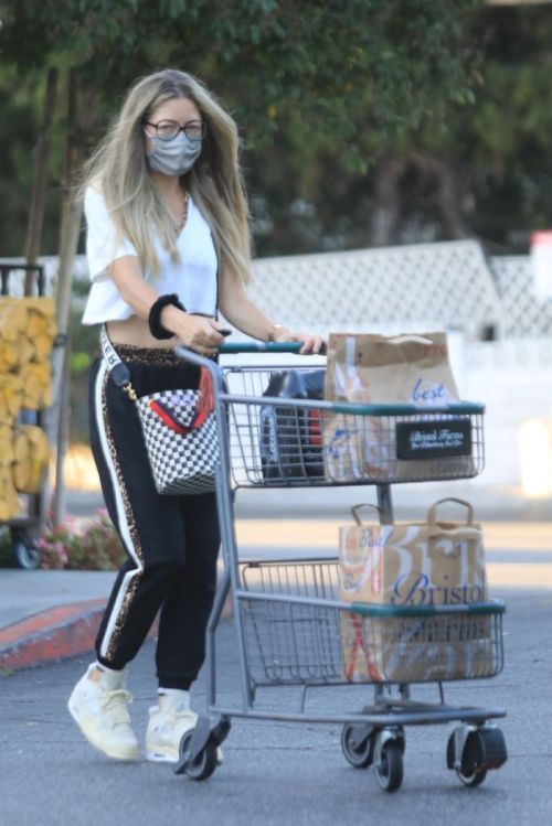 Rebecca Gayheart Shopping at Bristol Farms in Beverly Hills 2020/09/20