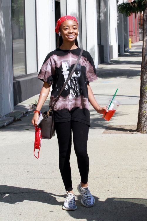 Skai Jackson Arrives at DWTS Studio in Los Angeles 2020/09/25 1