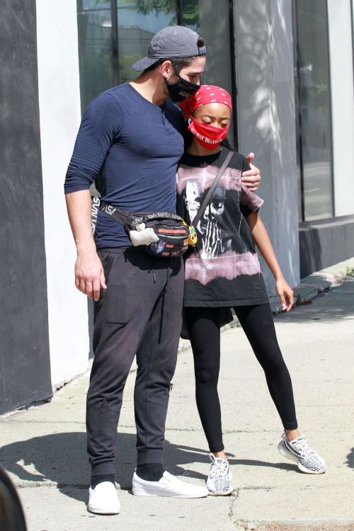 Skai Jackson Arrives at DWTS Studio in Los Angeles 2020/09/25 3