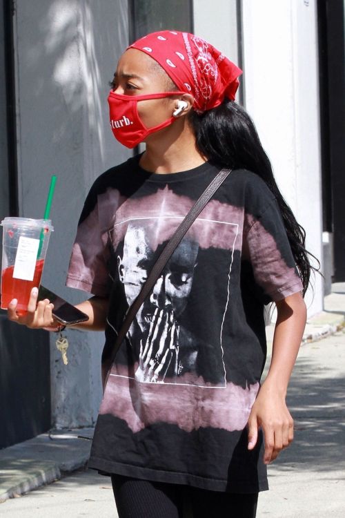Skai Jackson Arrives at DWTS Studio in Los Angeles 2020/09/25 5