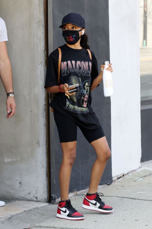 Skai Jackson Leaves DWTS Studio in Los Angeles 2020/09/18 8